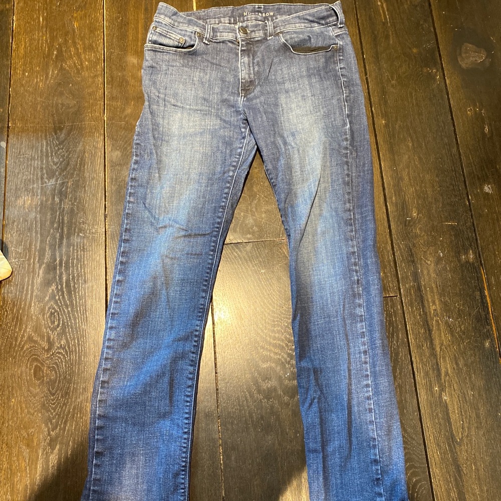 Mott & Now Slim Stretch Blue Jeans 31 x 32
